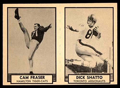 1962 Topps Cam Fraser/Dick Shatto Ex