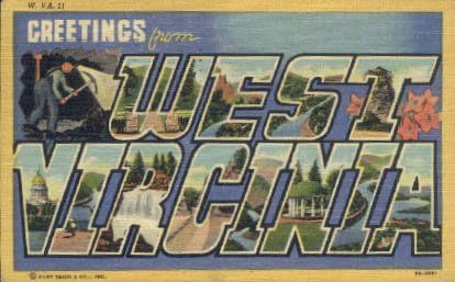 ברכות מ, גלויה מערב וירג'יניה