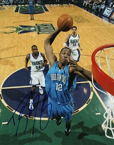 דווייט האוורד חתום על חתימה 11x14 צילום - אורלנדו קסם כדורסל אולסטאר - תמונות NBA עם חתימה