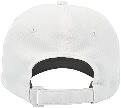 סיור Mizuno Womens כובע גולף LW מתכוונן, לבן-שחור, אוספה ארהב