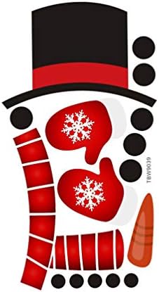 מגנט מקרר לחג המולד של קיסנגל מגנט 1 גיליון שלג מדבקות מקרר מדבקות חג המולד מדבקות עצמיות מדבקות לחג מדבקות לחג המולד מסיבת חג המולד אספקת