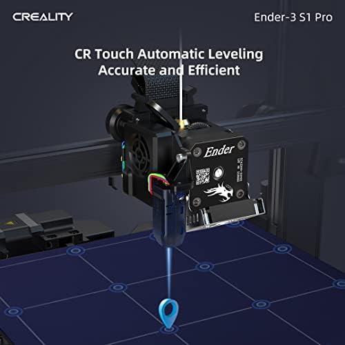Creality Ender-3 S1 PRO PRO 3D מדפסת ENDER-3 S1 שדרוג עם 300 מעלות צלזיוס חרירים בטמפרטורה גבוהה CR מגע פילוס מיטה אוטומטית פילוב PEI