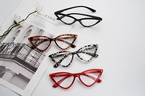 כוורן 4-חבילה קריאת משקפיים לנשים קייט קוראי גדול