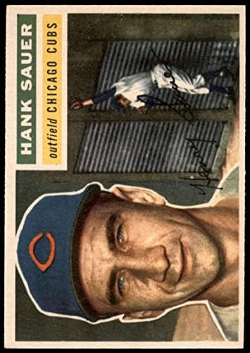1956 Topps 41 Hank Sauer Chicago Cubs Ex/MT Cubs