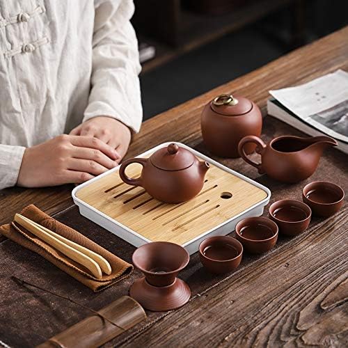 קרמיקה קרמיקה קומקום נייד סט טיולים חיצוניים כוסות תה גאיוואן של סט טקס תה סט תה.