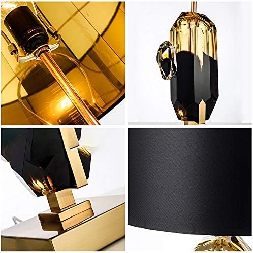 ZSEDP מנורת שולחן מינימליסטית יצירתית חדר שינה מיטה מנורת מיטה אופנה אמריקאית