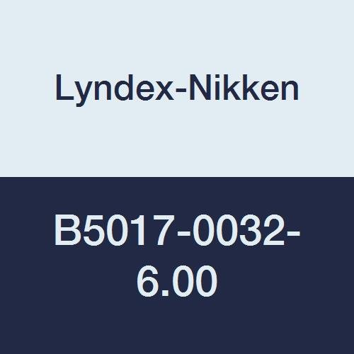 Lyndex-Nikken B5017-0032-6.00 BT50 Colt Colt Colet Chuck, אורך 2.75 , חומר סגסוגת סגסוגת Chromium molybdenum, er32
