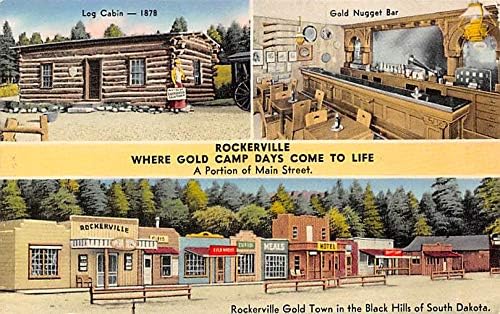 Rockerville Gold Town Hills Black, דרום דקוטה SD גלויות