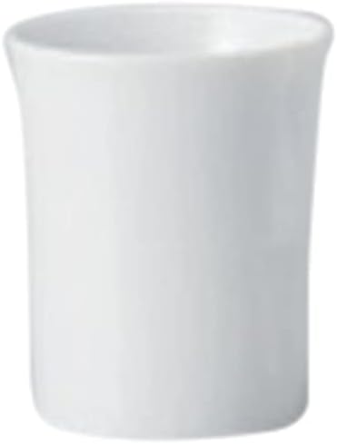 סט של 10, גביע סאקה קרה לבנה, קטן, 2.2 x 2.8 אינץ ', 4.2 פלורידה, מסעדה, שימוש מסחרי, כלי שולחן