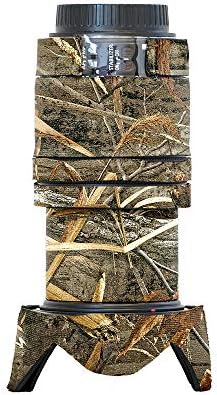 עדשת כיסוי הסוואה ניאופרן מצלמה עדשת כיסוי הגנה קנון 18-135 הוא סטמ, ריאלטרי מקס5