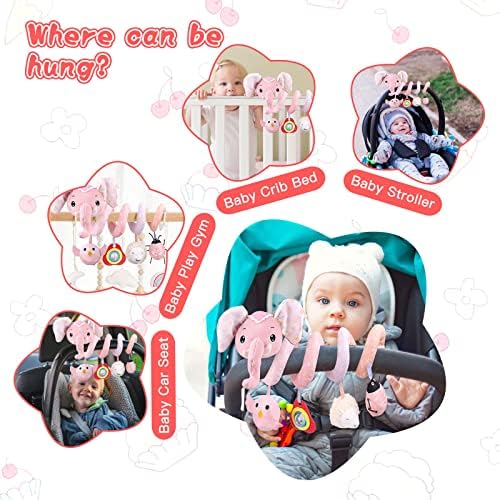 Jericetoy Baby Baby Seat Seat צעצועי טיולון צעצועי עריסה צעצועי עריסה פעילות תינוק