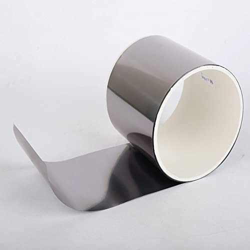 נייר נייר סגסוגת טיטניום של Caulys, TC4 Titanium Foil, גליל נייר סגסוגת טיטניום, TI-6AL-4V, 0.05-10MMTC21, סגסוגת טיטניום, 1 PCS