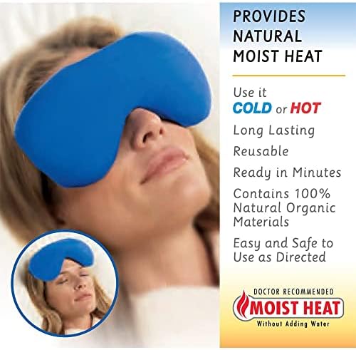 מיטת באדי סינוס חבילה - שימוש חם או קר לכאבי ראש עם רצועות