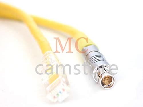 McCamstore 8pin ל- RJ45 כבל אות Ethernet 10GB 10GB עבור Phantom V2640 V1840 V2512 V2012 V1612 V1212 כבל האות המהיר במיוחד