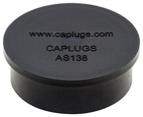 CAPLUGS ZAS138444CY1 מחבר חשמלי פלסטיק מכסה אבק AS138-44C, E/VAC, עומד במפרט New SAE AEROSPACE AS85049/138. אנא ראה רישום, שחור