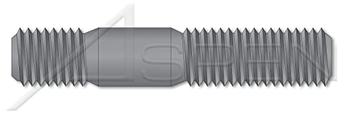 M8-1.25 x 60 ממ, DIN 939, מטרי, חתיכים, קצה בורג כפול, בקוטר 1.25 X, פלדה מחלקה 5.8