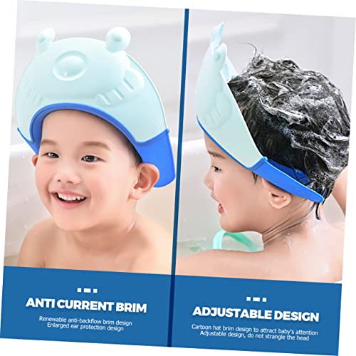 צעצועים רך שמפו רך שמפו כובע ילדים משקפי בטיחות כובע אמבטיה לפעוטות כובע מקלחת לילדים לילדים שמפו כובע כובע רחצה כובע אמבטיה פעוט פעוט