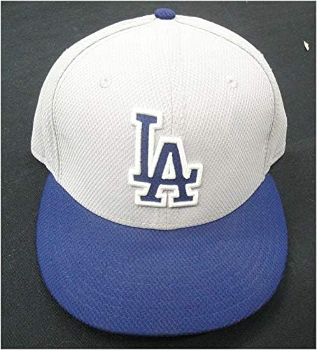 AJ Ellis 17 לוס אנג'לס דודג'רס צוות הנפיק משחק כובע כובע בייסבול 7 1/2 - משחק משומש כובעי MLB