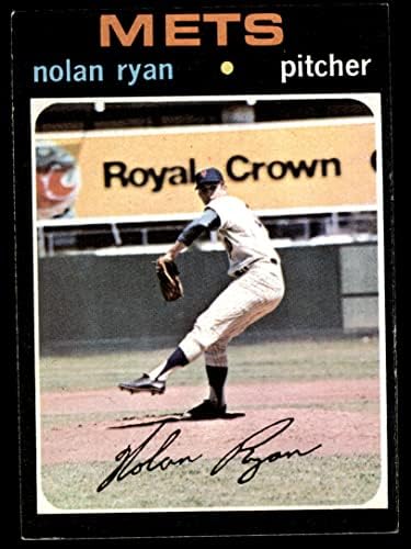 1971 Topps 513 Nolan Ryan New York Mets VG Mets