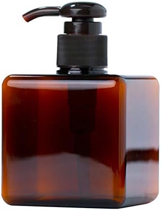 Koqwez33 לשימוש חוזר של דליפה הוכחת סבון סבון, קרם קרם גוף קרם יד סניטייזר לחיצה על משאבת בקבוק ריק למתקן לשימוש חוזר - פלסטיק - 250 מל