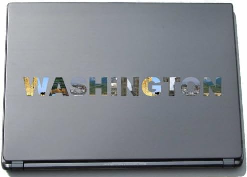 מחשב נייד וושינגטון מדבקת נייד עור 290 ממ עם מראות
