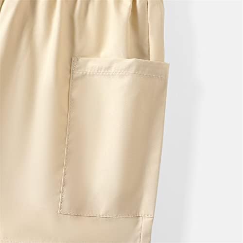 פעוטות פעוט מכנסיים קצרים של תינוקות סט תלבושות בהוואי כפתור על חולצה למעלה ומכנסיים קצרים סט בגדי פעוטות סטים