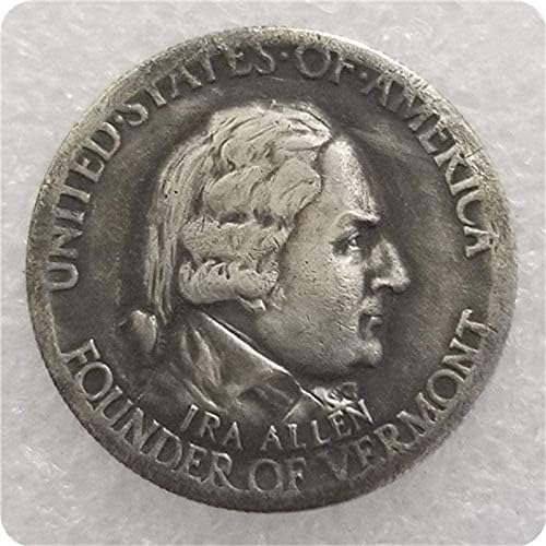 מלאכות עתיקות חצי דולר אמריקאי 1927 נ 'אוסף מטבע מטבע זיכרון דולר כסף 1570