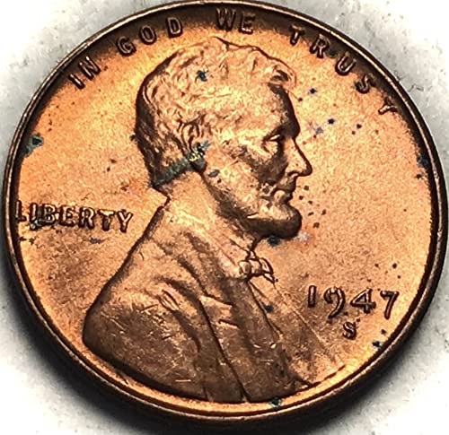 1947 S Lincoln Cent Cent Cent Red Pennery State Mint State