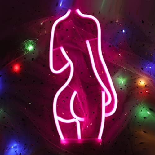 Enuoli Lady Back Signs Neon Sign