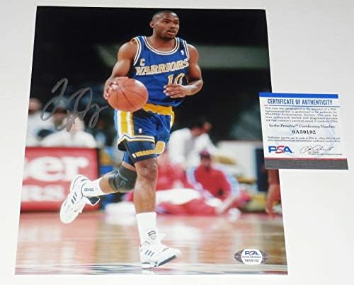 טים הארדוויי חתימה 8x10 צילום צבע - DNA PSA! - תמונות NBA עם חתימה