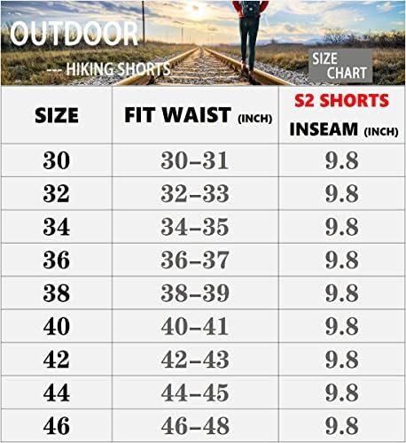 מכנסי טיול יבש מהיר מטען לגברים מזדמן חיצוני 4-כיווני קיץ קל משקל קל עם ריבוי כיסים 30-46