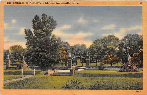 Auriesville, גלויה בניו יורק