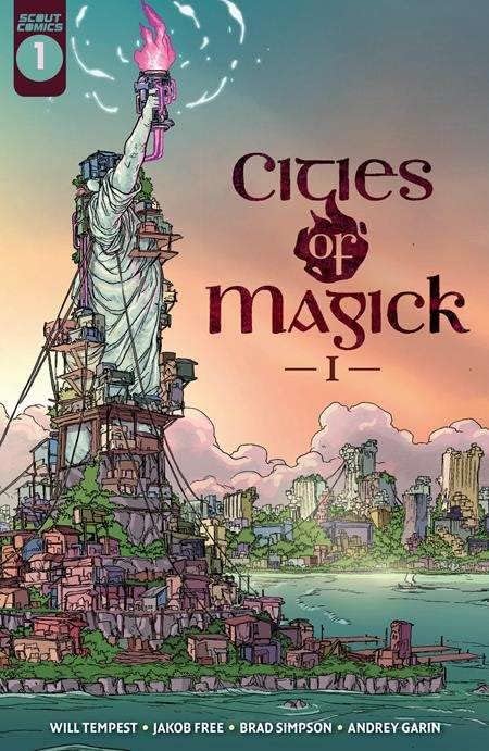 ערים של קסם 1 וי-אף / נ. מ.; ספר קומיקס של סקאוט