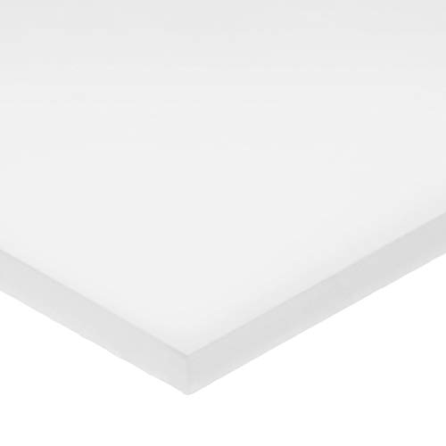 ארהב איטום גיליון פלסטיק לבן אטום ארהב, 2-1/2 גובה, 8 רוחב, 12 אורך