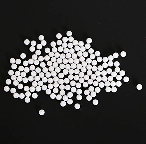 4 ממ 50 יחידות דלרין פוליאוקסימתילן מוצק פלסטיק נושאות כדורי