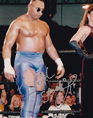 2 עקרב קר חתום 8x10 צילום WWE Flash Funk Funk ECW תמונה מקורית חתימה - תמונות היאבקות חתימה