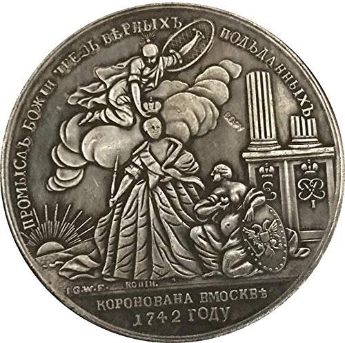 1742 אנה רוסיה מטבעות העתק העתק מתנה עבורו