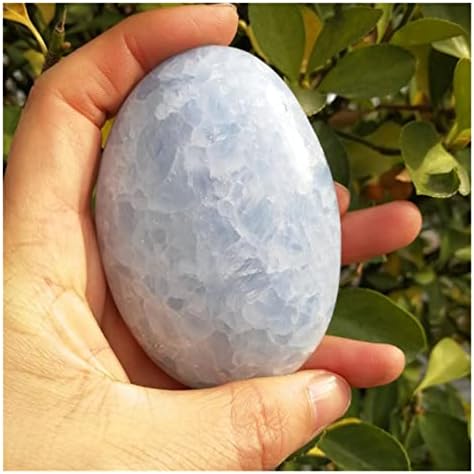 Alremo Quartz אבן טבעית כחולה סלסטיט אבן גביש אבן גביש לא סדירה חלוק חלוק מלוטש חלוק רייקי צ'אקרה אבן אבן