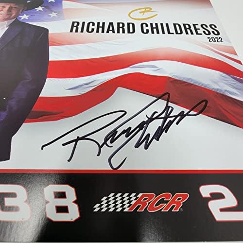 ריצ'רד צ'ילדרס חתם על 8x10 תמונה 2022 כרטיס גיבור