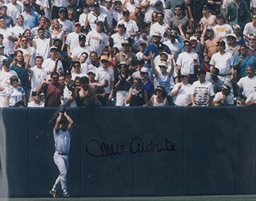 מייק אלדרט ניו יורק ינקי חתום עם חתימה 8x10 צילום w/coa - תמונות MLB עם חתימה