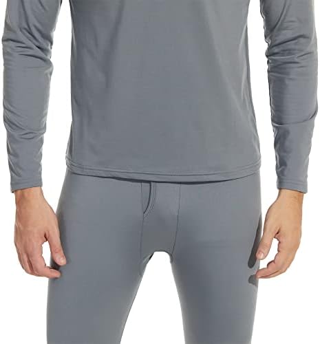 אמריקאי מגמות גברים תרמית תחתוני צמר גברים של תחתונים ארוכים אולטרה רך חם בסיס שכבה למעלה & מגבר; תחתון