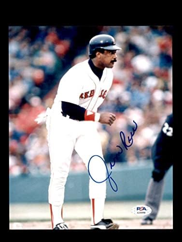 ג'ים רייס PSA DNA Cert חתום 8x10 צילום רד סוקס חתימה - תמונות MLB עם חתימה