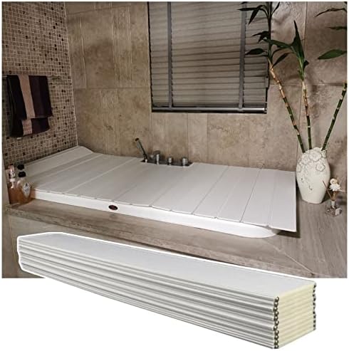 כיסוי אמבטיה מדף אמבטיה, 0.6 סמ עובי PVC לוח מתקפל