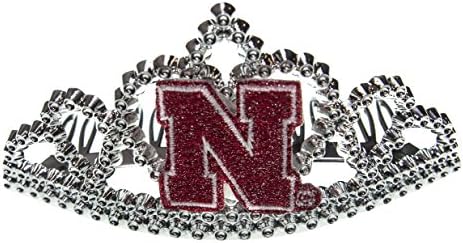NCAA Nebraska Cornhuskers בנות Tiara3-netiara3-ne, אדום, גודל אחד