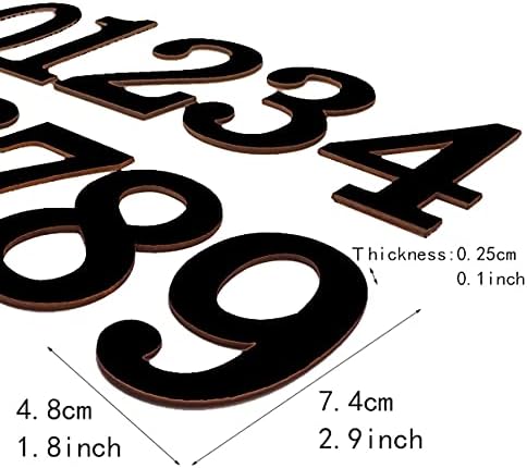 2 סטים עץ קריקטורה מספרים, מקרר מספר מתמטיקה אותיות האלפבית בצורת מקרר מדבקת צעצועים