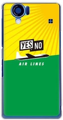 קווי אוויר כן צהוב x ירוק / עבור Aquos טלפון SH-01D / DOCOMO DSHA1D-PCCL-201-N141