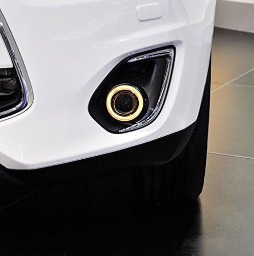 Auptech LED Eyene Eyes Drl Fog Lights Directe-Fog Fog Fumper כיסוי עם 55W H11 נורות הלוגן עבור Mitsubishi Outlander Sport 2013 2014 2015