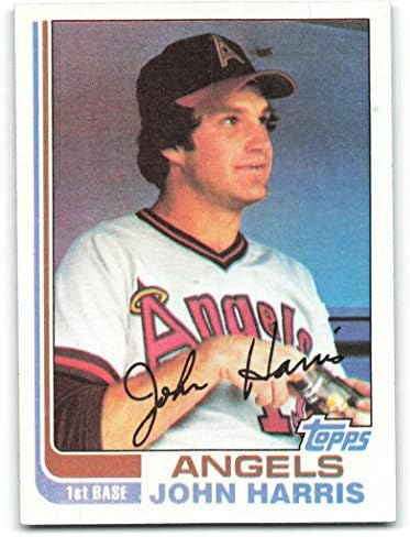בייסבול MLB 1982 Topps 313 ג'ון האריס 313 EX/NM מלאכים