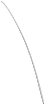 Bettomshin 1000 pcs קשרים טוויסטים מתכתיים 4.72 x 0.07 קשרי כבל כבל PVC מתפתלים חפצים קטנים לבנים