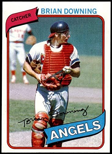 1980 Topps 602 Brian Downing Los Angeles Angels NM/MT Angels